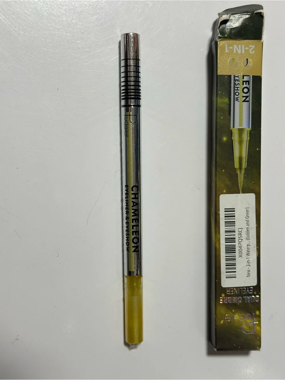 Chameleon Dual-Ended Eyeliner & Eyeshadow Pen - Gold & Black